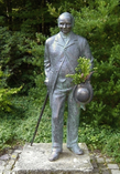 Бремен. Памятник Людвигу Кнопу в Кнопс парке.
