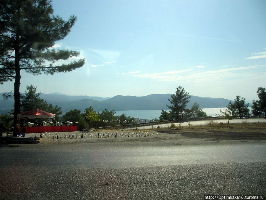 Дорога из Дидима в Мармарис Турция