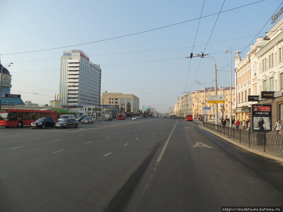 Улица Пушкина. Казань, Россия