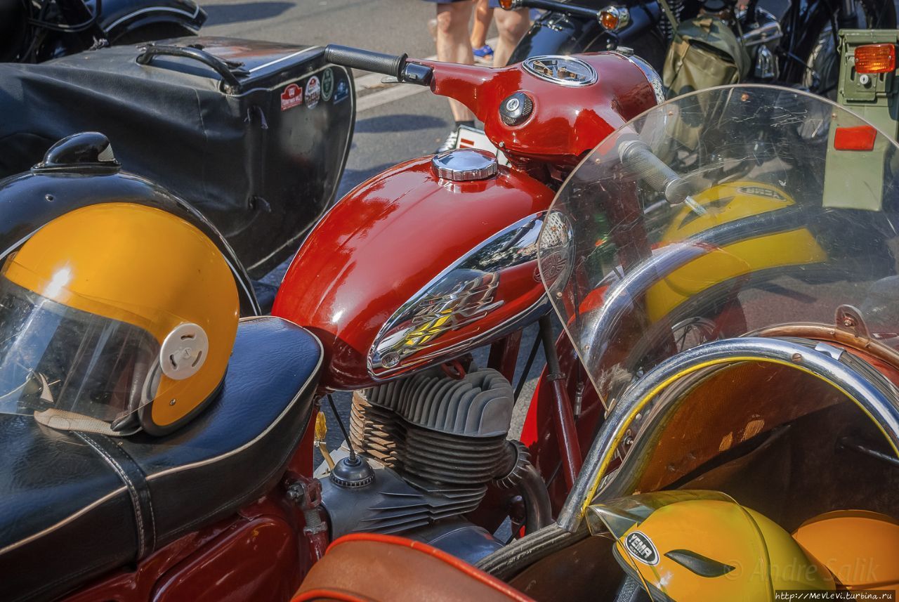 Мотоциклы Rīga Retro 2017 Рига, Латвия