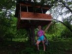 Мезмай- домик на дереве