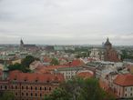 Вид с Вавеля на центральную часть Кракова