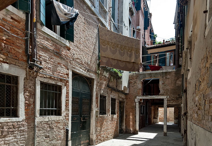 В Венеции все очень по-домашнему.