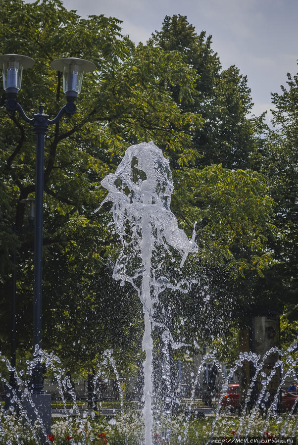 Магия бурлящей воды Рига, Латвия