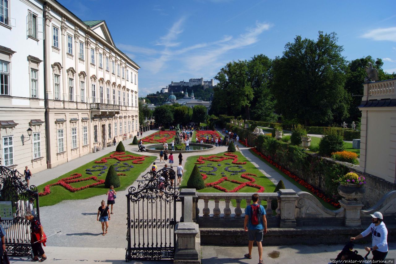 Сад Мирабель Зальцбург, Австрия