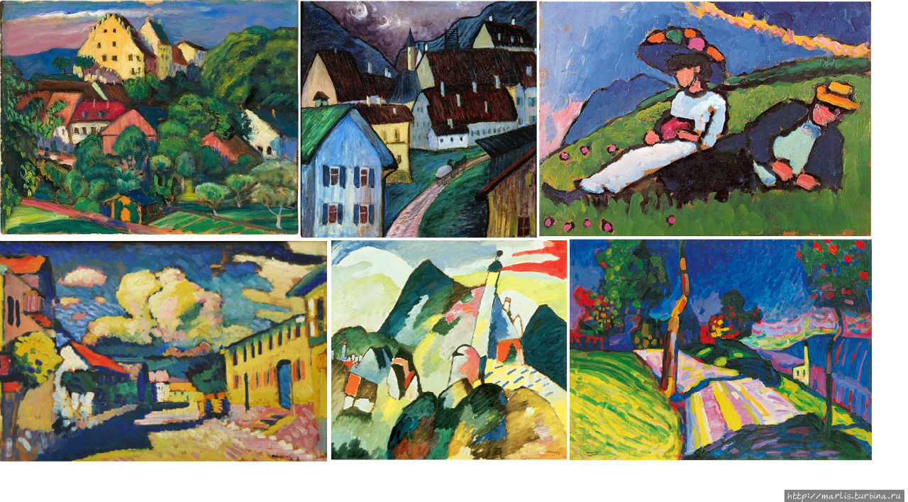 Пейзажи Мурнау. Работы Ва