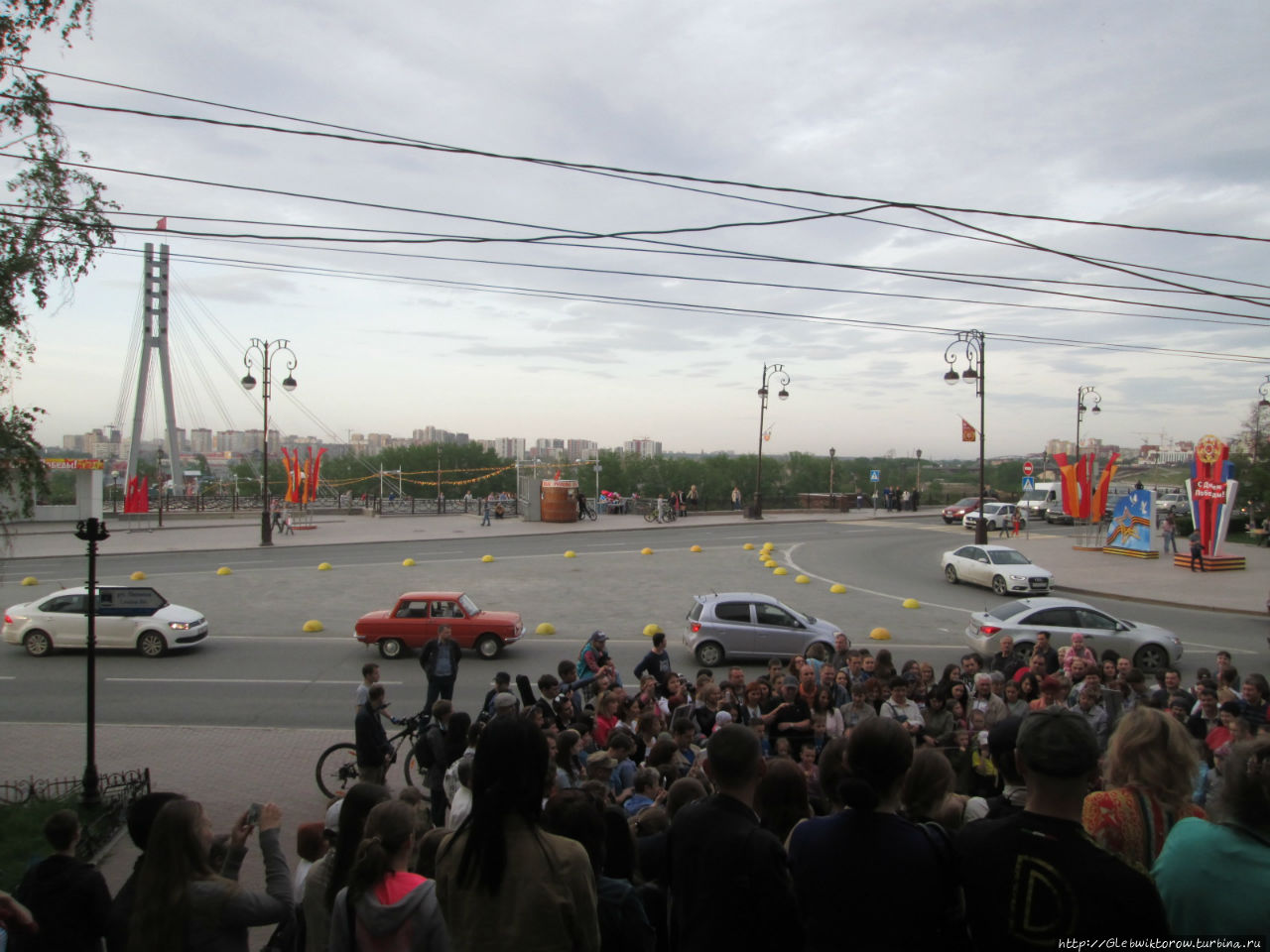 Ночь музеев около старой городской Думы Тюмень, Россия