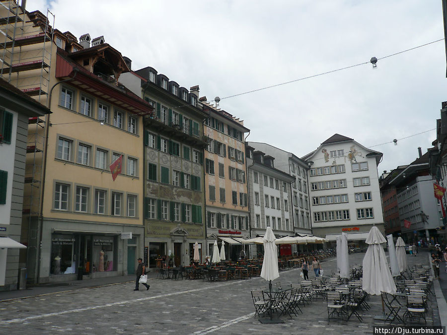 Фасадная история  Люцерна Люцерн, Швейцария