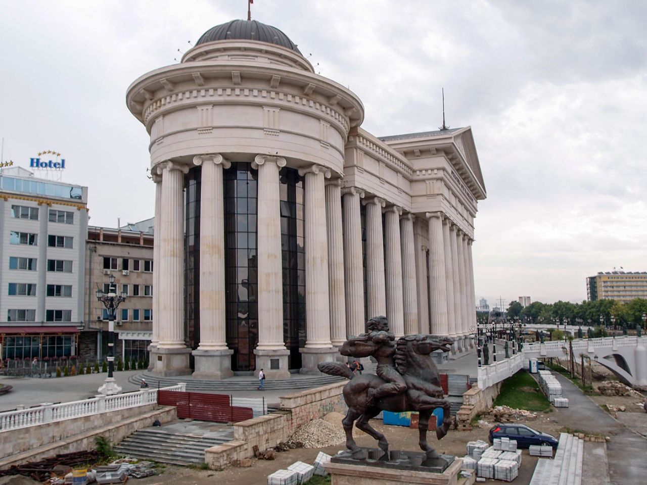 Скульптурное скопище Скопья Скопье, Северная Македония