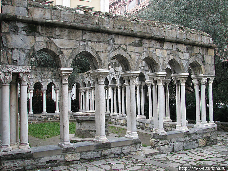 Остатки монастыря святого