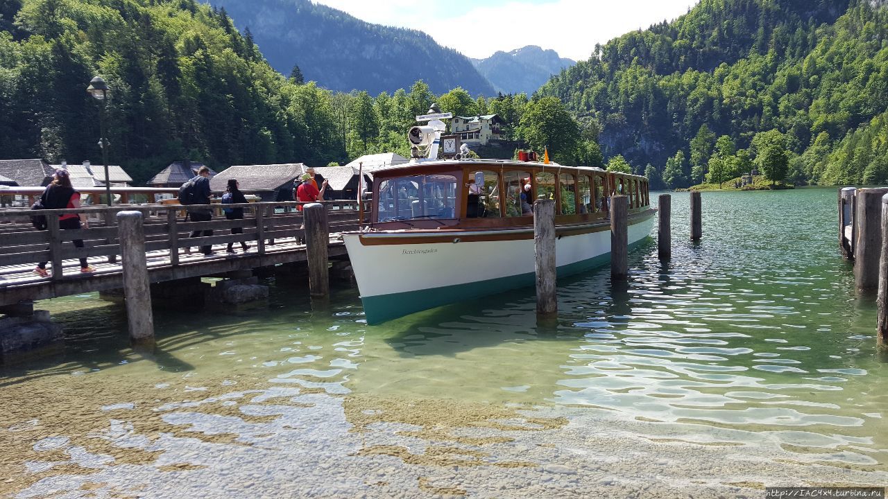 Остановка Schönau am Königssee Кёнигсзее, Германия