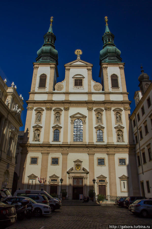 Церковь иезуитов называют также Университетской церковью. Она возникла в момент, когда иезуиты объединили факультеты философии и теологии Вена, Австрия