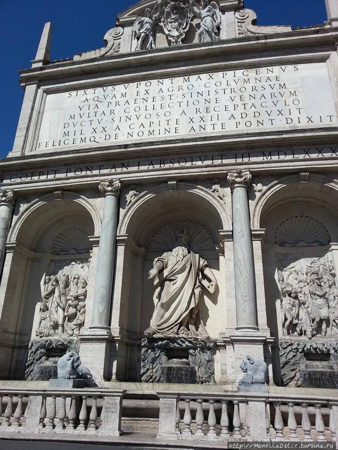 Античные  Римские фонтаны Рим, Италия