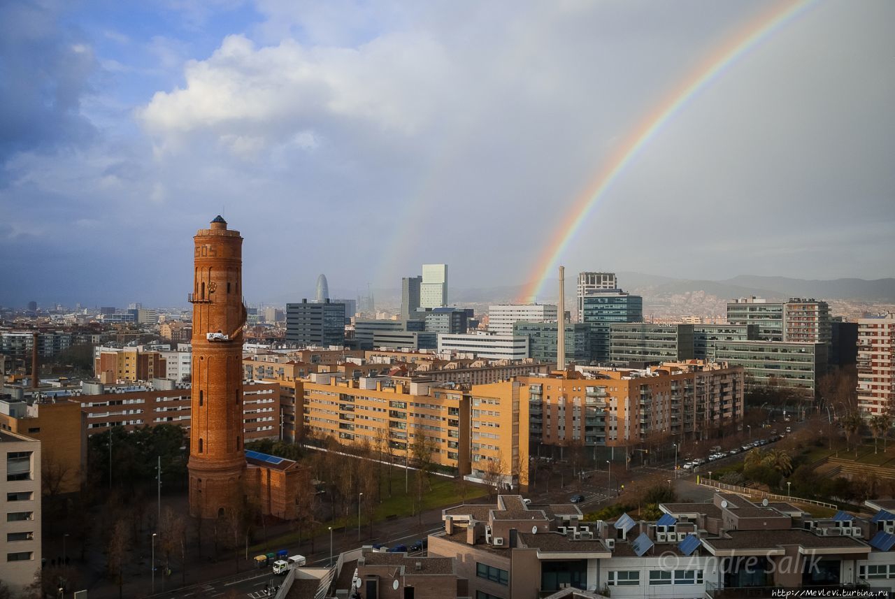 Утренняя Барсело́на,Barcelona Барселона, Испания