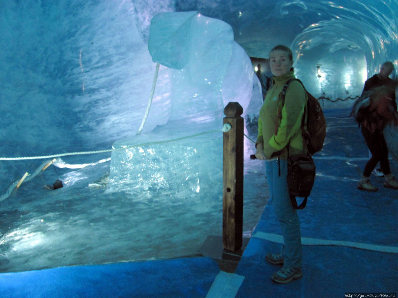 Ледяная пещера Шамони, Франция