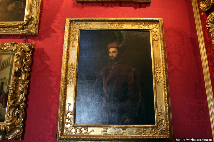 Тициан. Портрет Ипполито Медичи. Флоренция, Италия