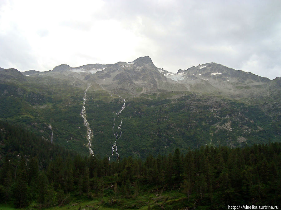 Горный перевал Susten Pass Кантон Ури, Швейцария