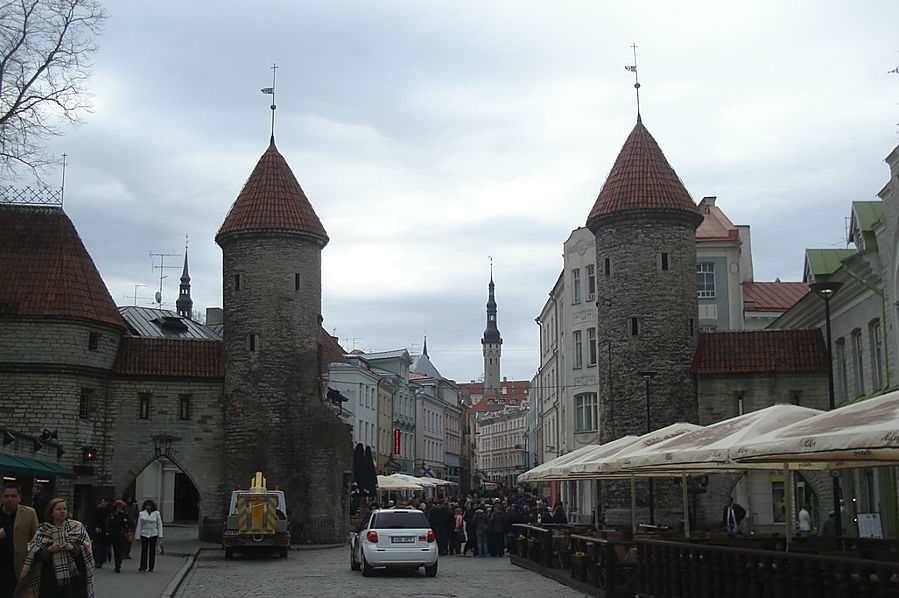 ворота Виру Таллин, Эстония