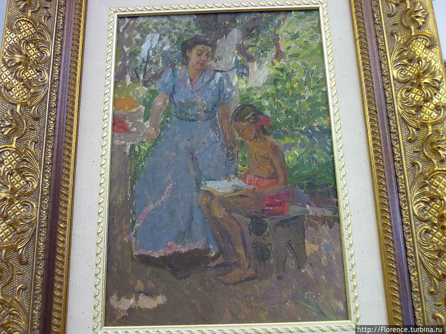Ф.Решетников (знаете его картину Опять двойка?) Мать и дочь Москва, Россия