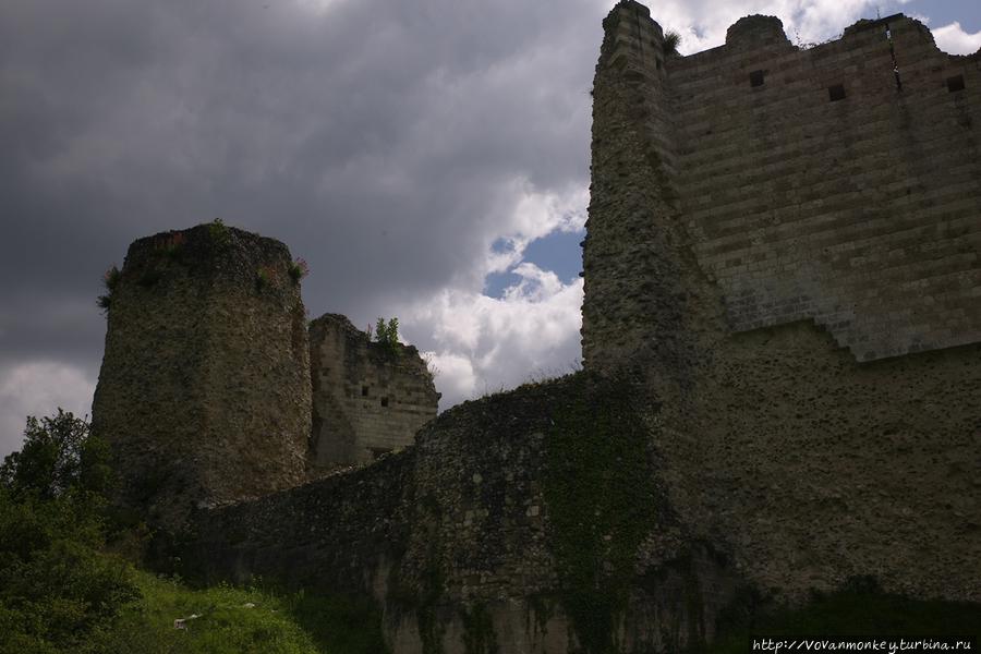 Какой весёлый замок! Лез-Андели, Франция