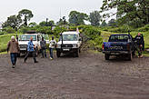 Сейчас посетители парка это работники гуманитарных организаций и миссии ООН. Их легко опознать по машинам.