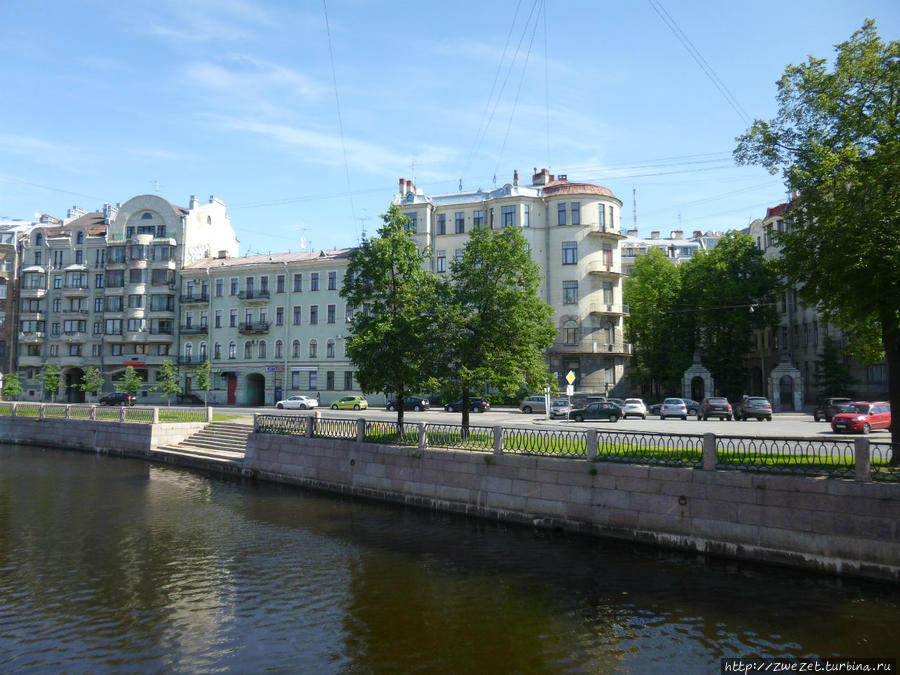 Река Карповка Санкт-Петербург, Россия