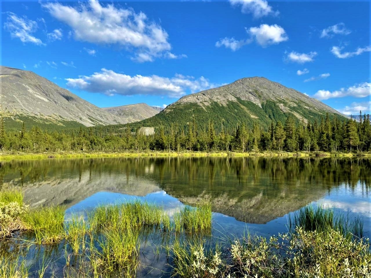 Озёра Щучье и Гольцовое Хибины Национальный Парк, Россия