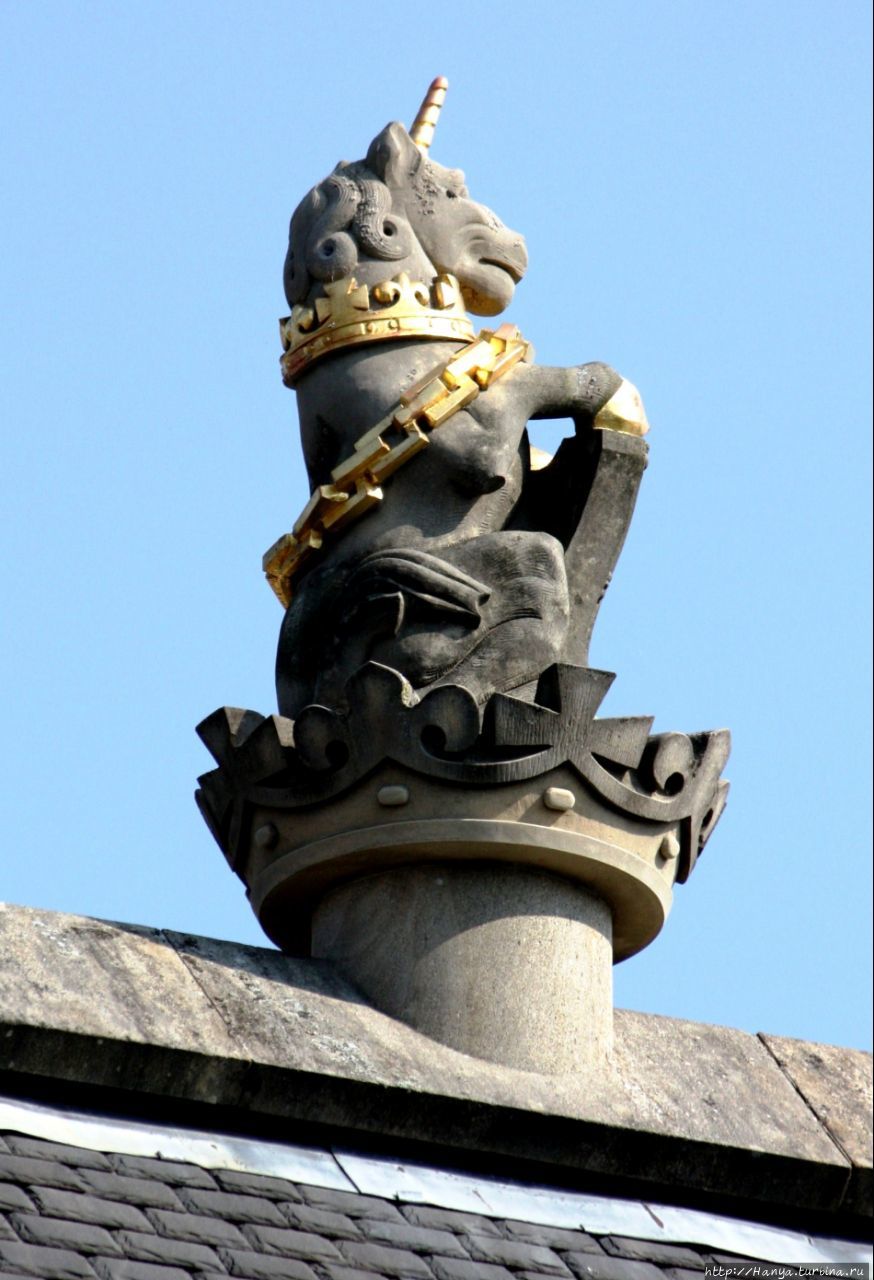 Замковое украшение. Единорог. Фото из интернета Стерлинг, Великобритания