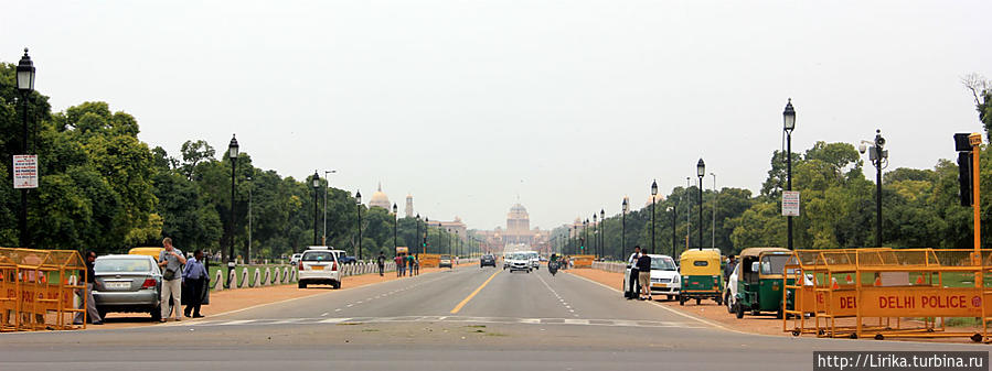 Дорога к Парламенту Индии Дели, Индия