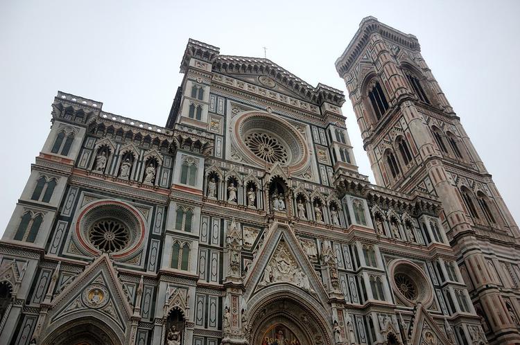 Собор Дуомо. Дождь продол