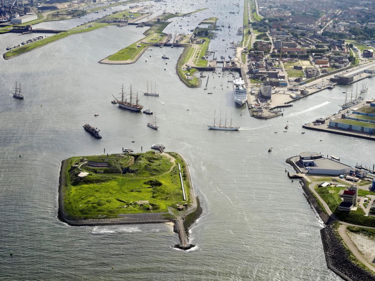 Морской форт в Эймейден / Fort bij IJmuiden
