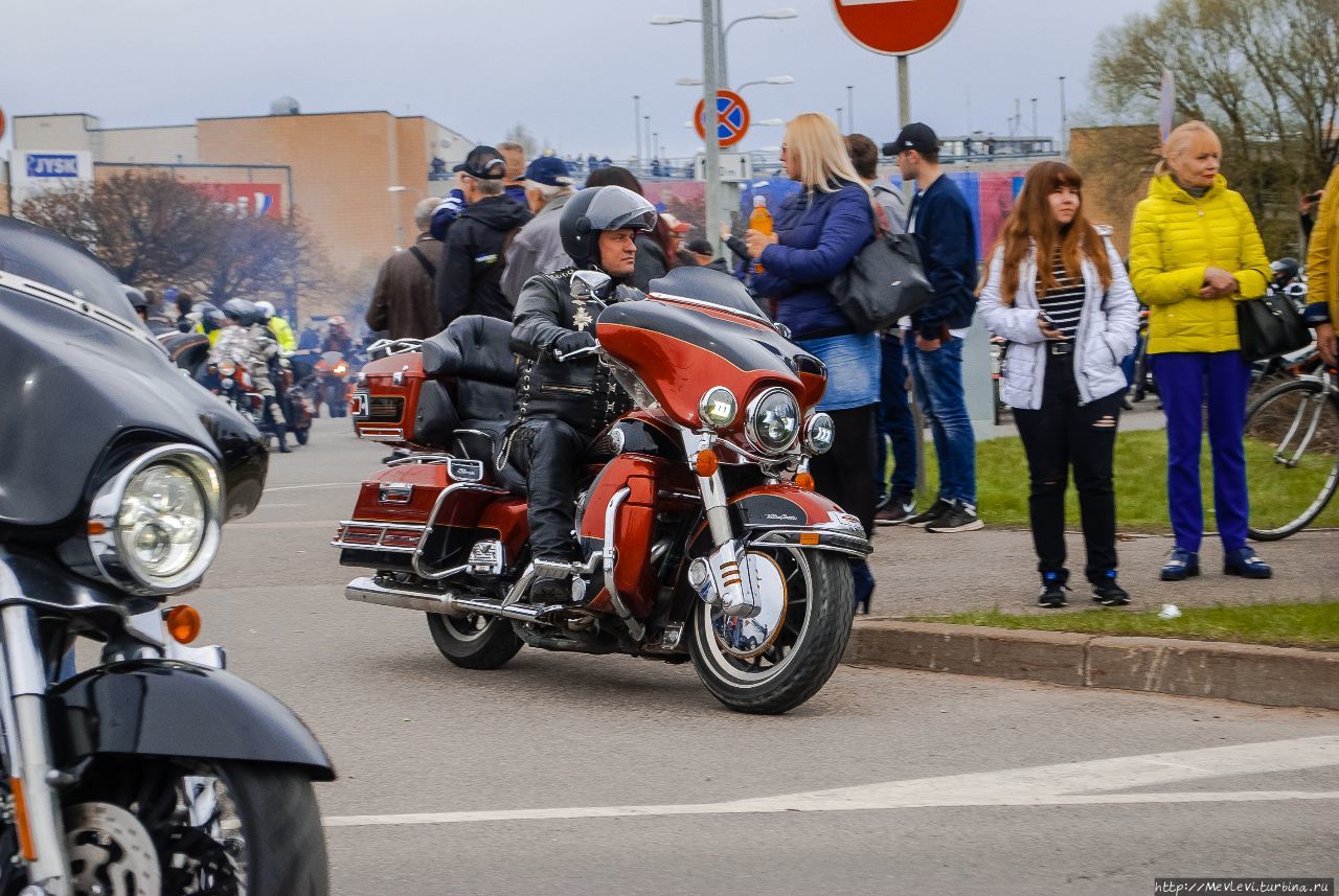 Парад открытия мотосезона в Риге Рига, Латвия