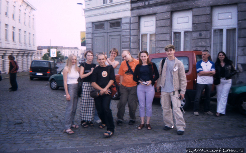 Европа 2004, часть 1, политический туризм, Москва и Гент Гент, Бельгия
