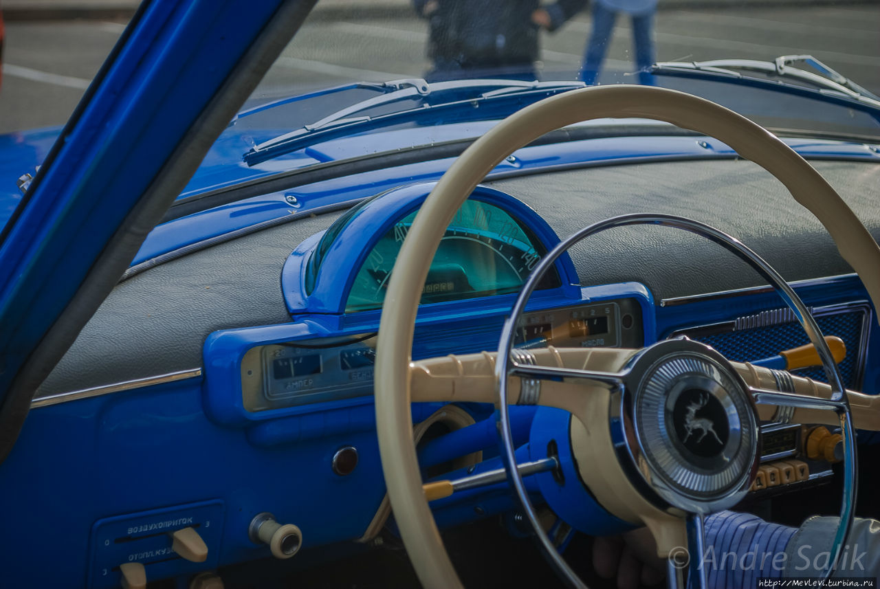 Клуб антикварных автомобилей советских автомобилей Рига, Латвия