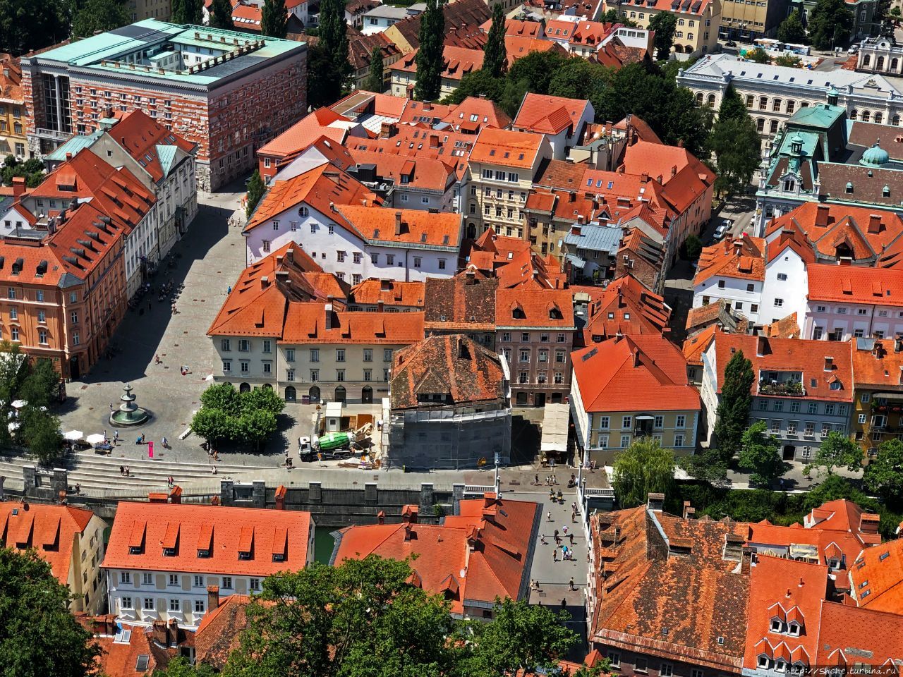 Смотровая башня Любляна, Словения