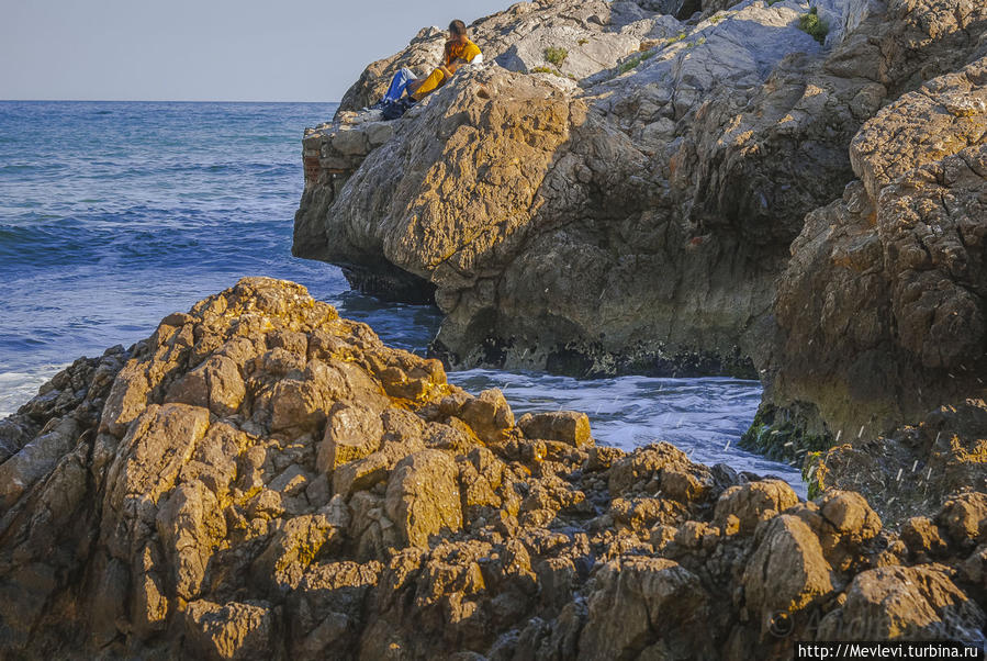 На пляже в Гаррафе Гарраф, Испания