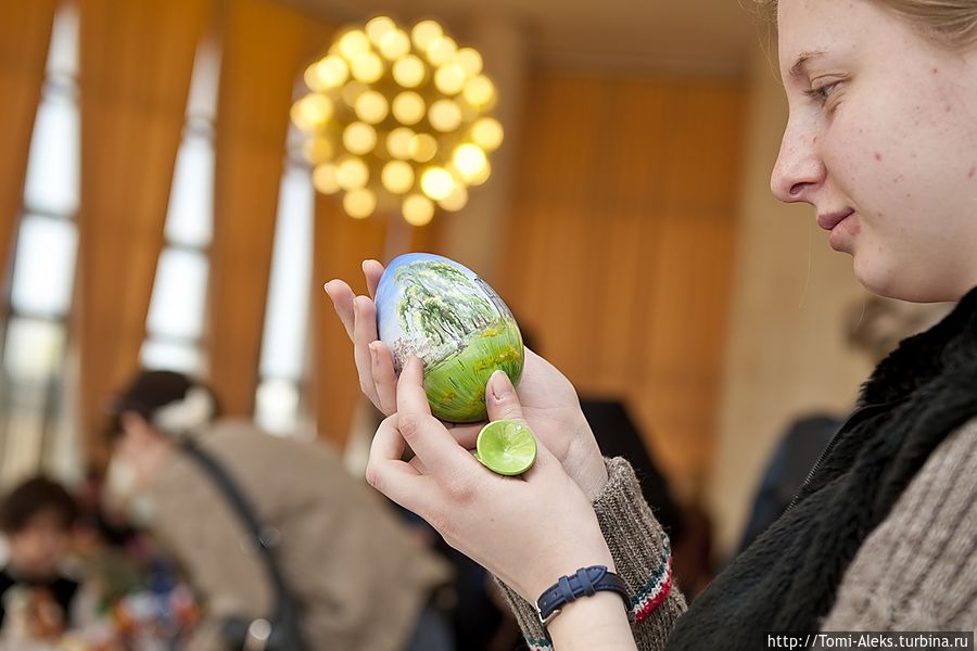 Не простое яичко, а расписное! Воронеж, Россия