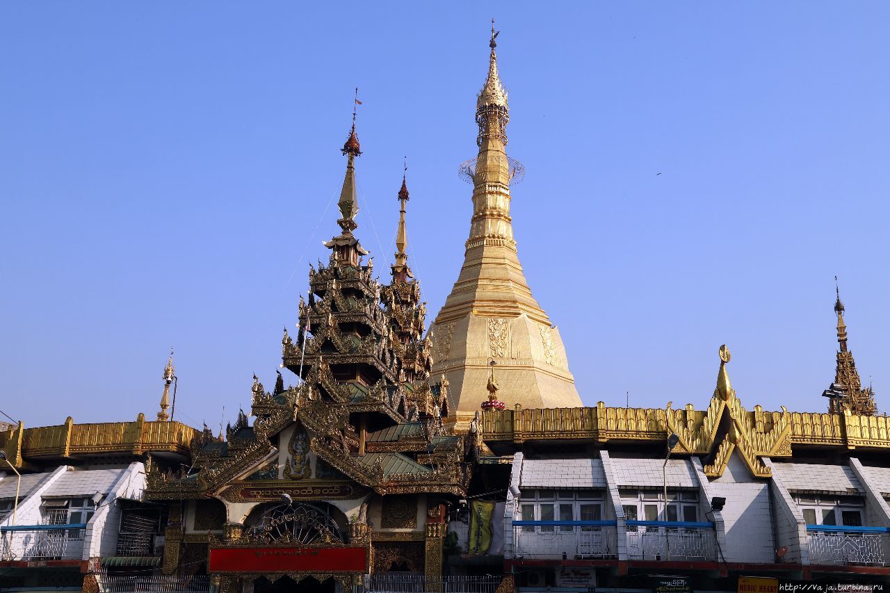 Пагода Суле Янгон, Мьянма