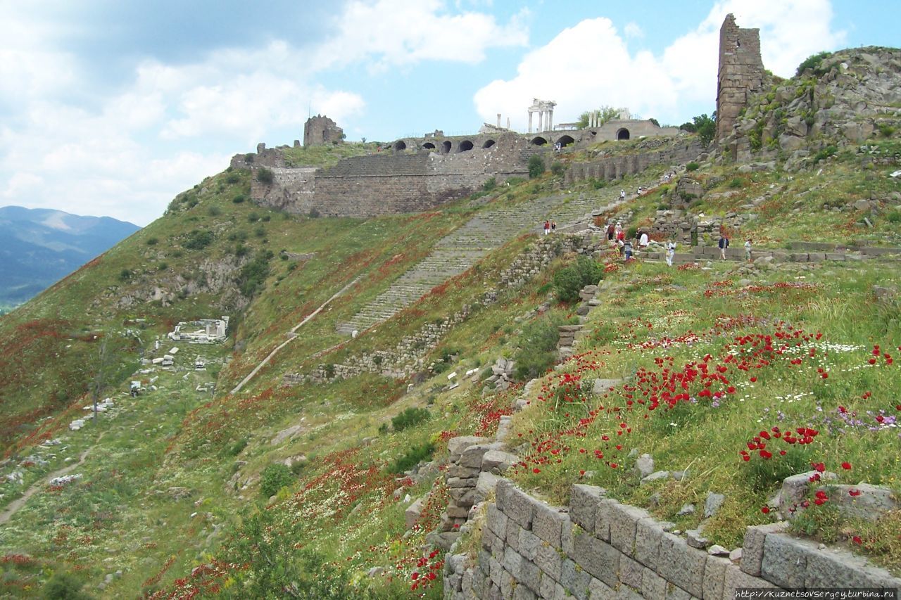 Пергам Бергама (Пергам) античный город, Турция