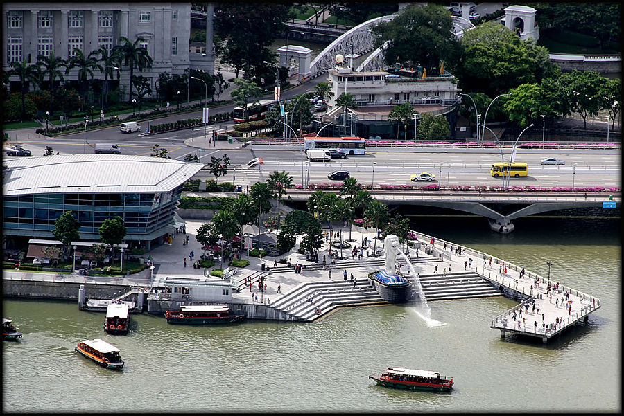 Самая известная смотровая площадка Сингапура Сингапур (город-государство)