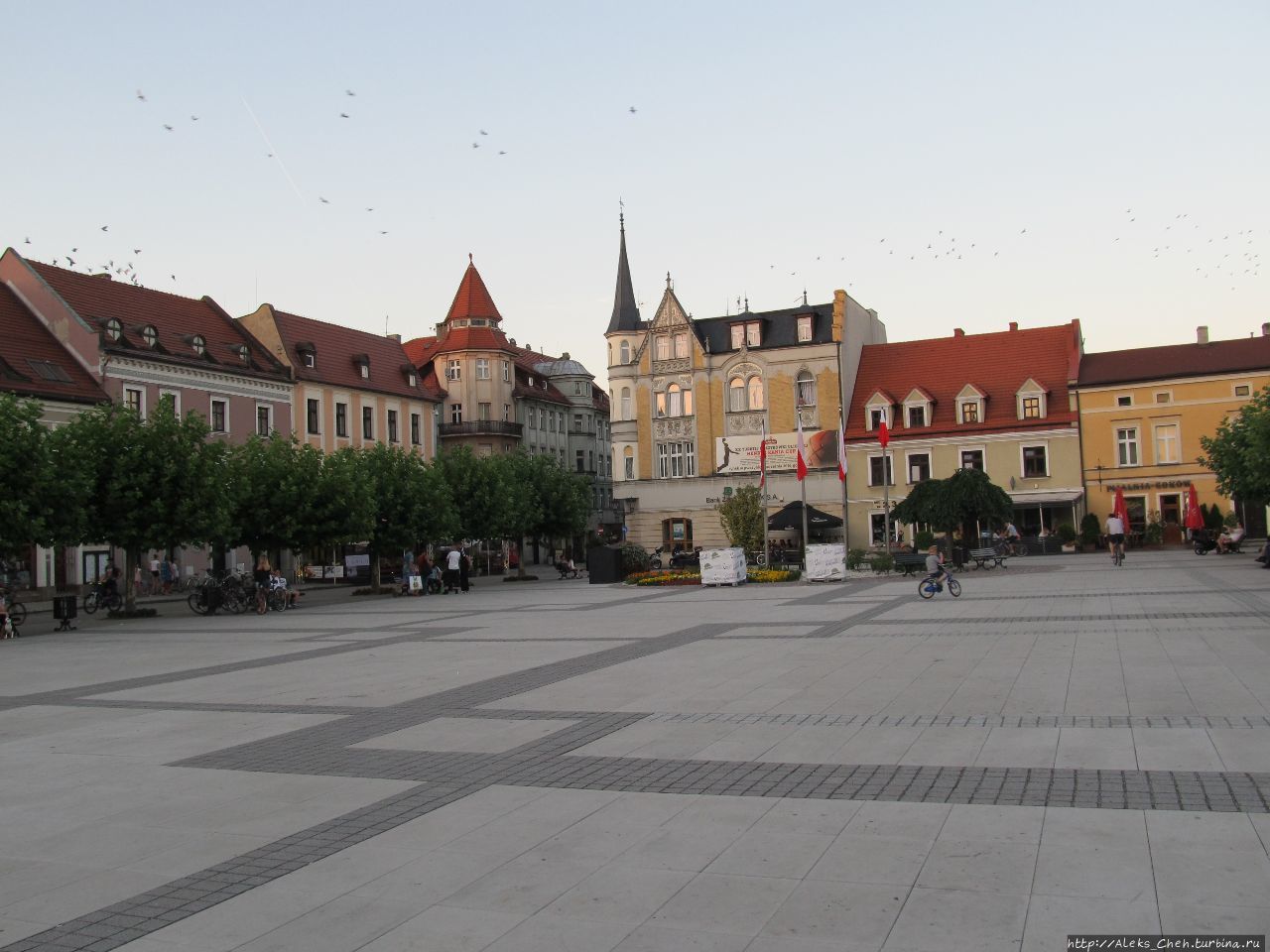 Рыночная площадь Пщина, Польша