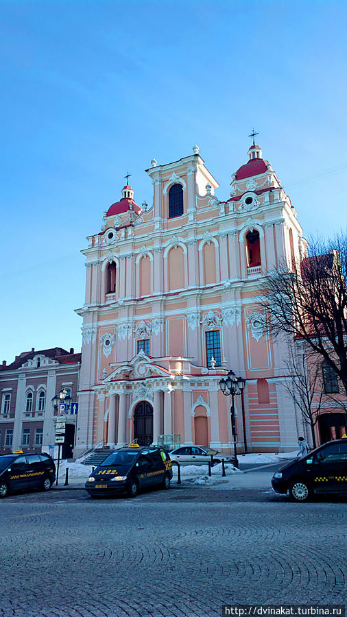 Костел Святого Казимира (Диджёйи 34/Didžioji g. 34) Вильнюс, Литва