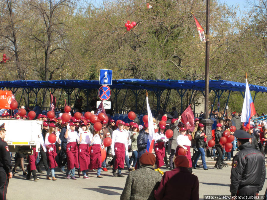 Прогулка по Тюмени в День Победы Тюмень, Россия