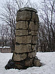 Вот и все, что осталось от монумента княгини Ольги, который создавал И.Кавалеридзе.