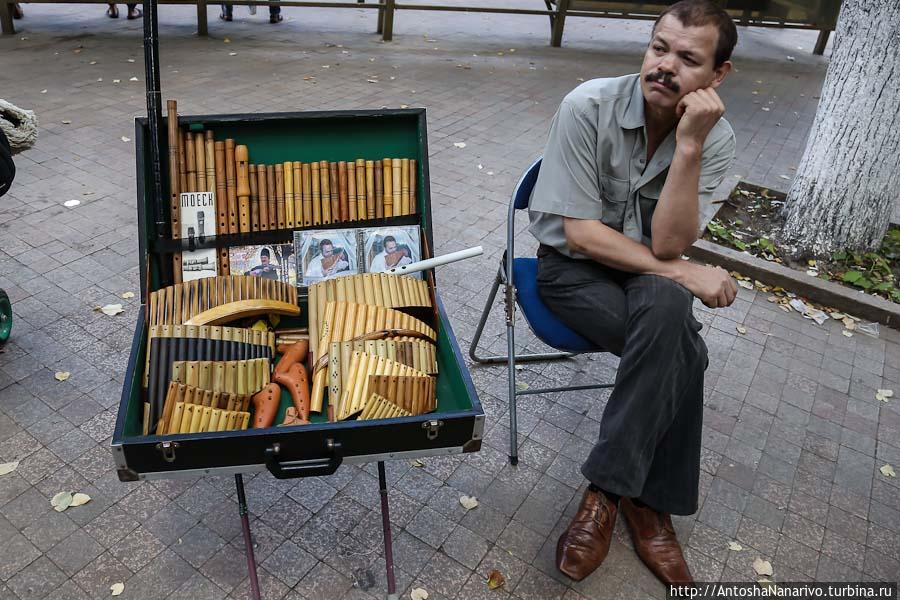 Молдавские музыкальные инструменты. Кишинёв, Молдова