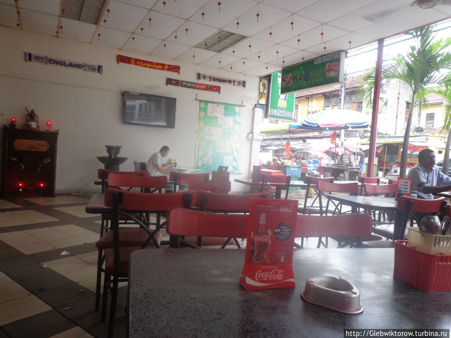Индийское кафе на Джалан Тонг Шин Куала-Лумпур, Малайзия
