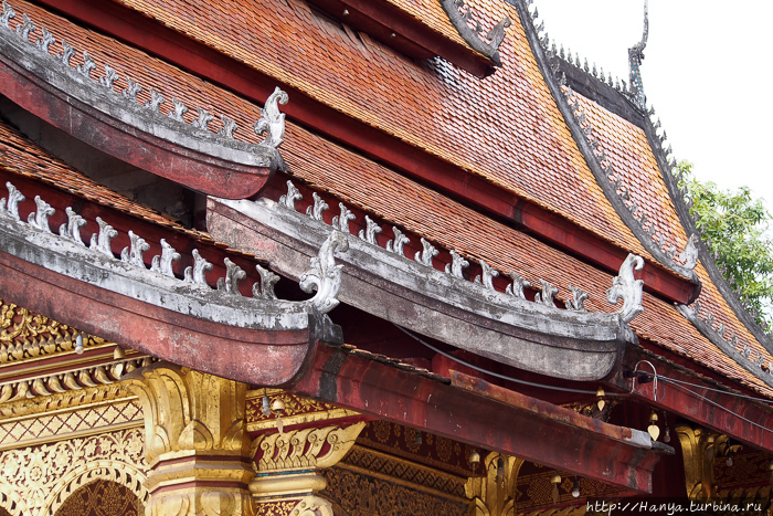 Кровля храма с змеями-нагами. Фото из интернета