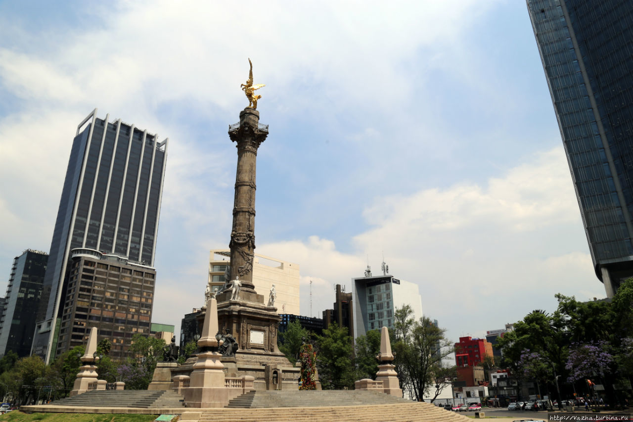 Ангел независимости Мехико, Мексика