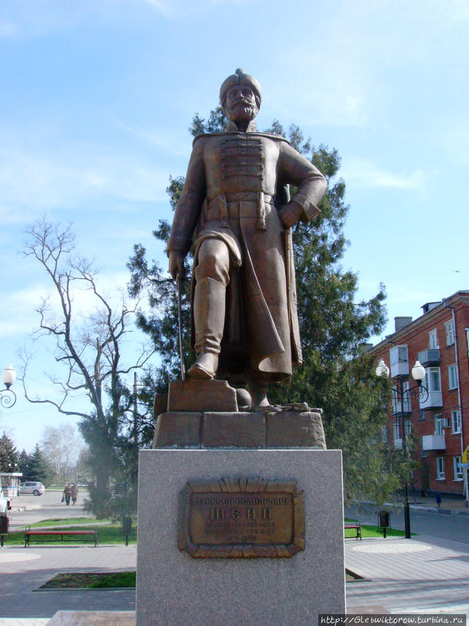 Памятник А.С.Шеину Азов, Россия