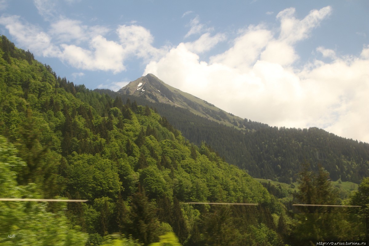 Женева — Ледник (Glacier) 3000, Альпы Женева, Швейцария